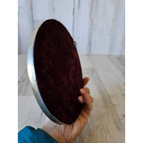 Hanging Mary heart religious decor immaculate vintage - Picture 3 of 5